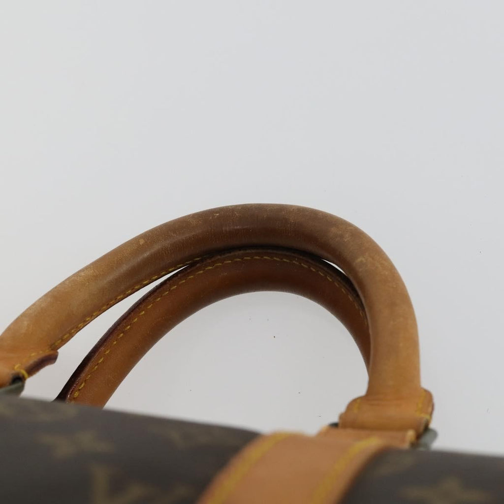 Louis Vuitton Keepall Bag Monogram Canvas Brown Canvas Travel Bag