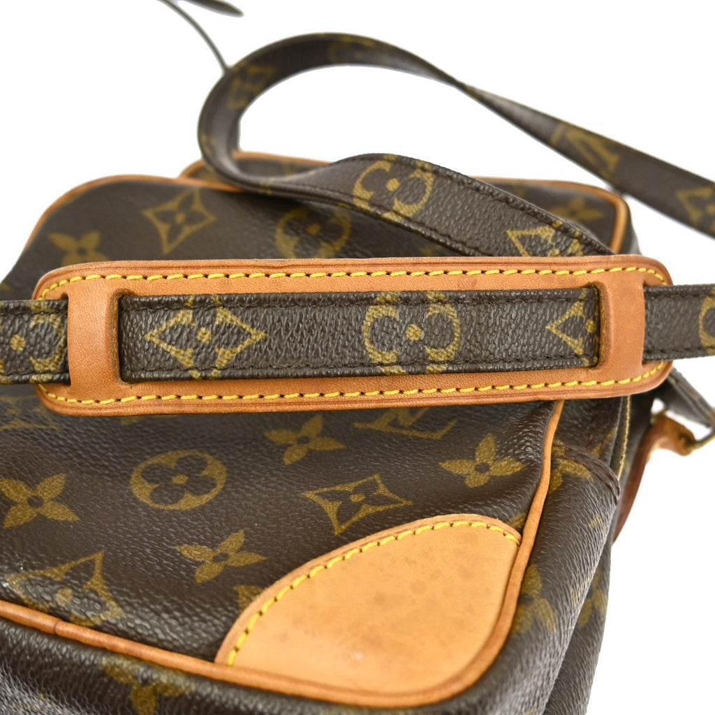Louis Vuitton Amazone Bag Monogram Canvas Brown Canvas Shoulder Bag