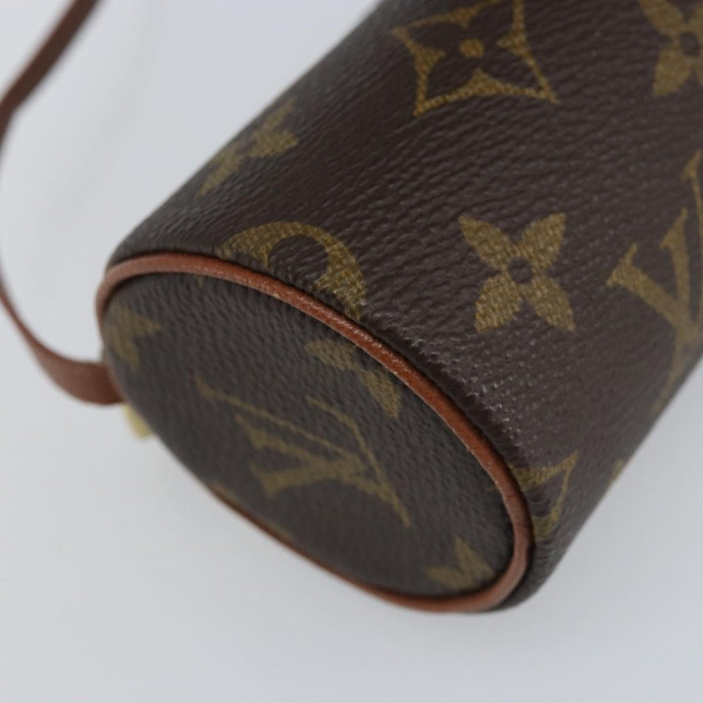 Louis Vuitton Papillon Pochette Monogram Canvas Brown Canvas Clutche & Pouche Bag