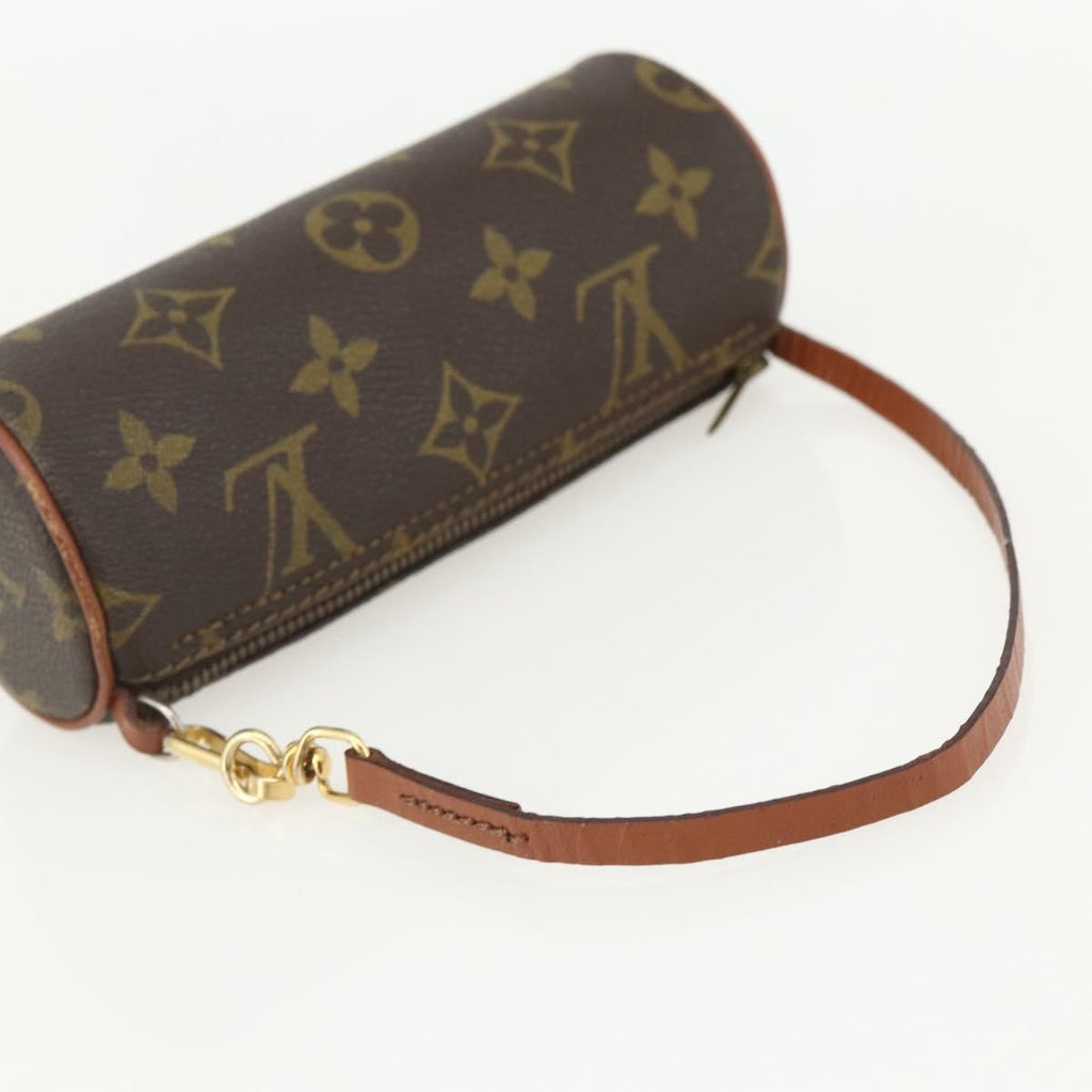 Louis Vuitton Papillon Pochette Monogram Canvas Brown Canvas Clutche & Pouche Bag