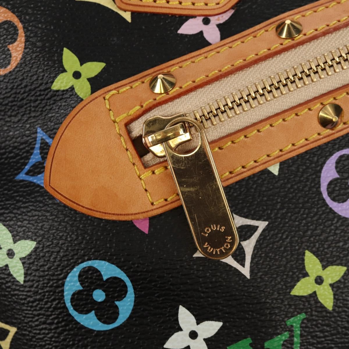 Louis Vuitton Alma Handbag Monogram Multicolor Multicolour Canvas Handbag