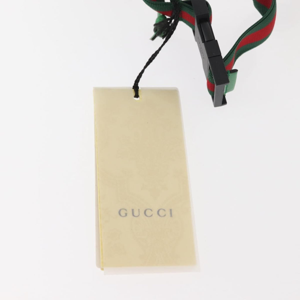 Gucci Waist Pouch Belt Bag Gg Canvas Green Canvas Clutche & Pouche Bag (Pre-Owned)