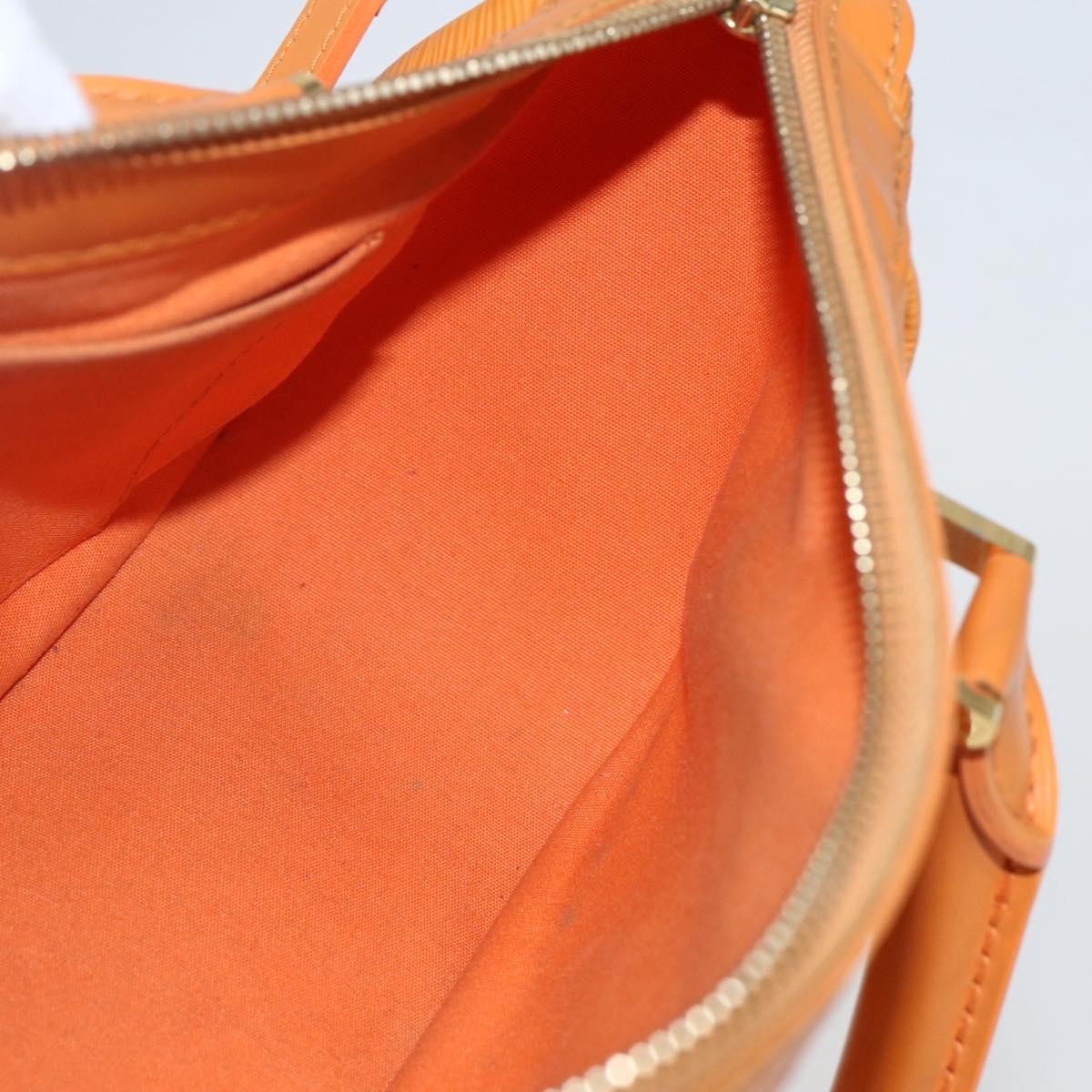 Louis Vuitton Danura Handbag Epi Orange Leather Handbag