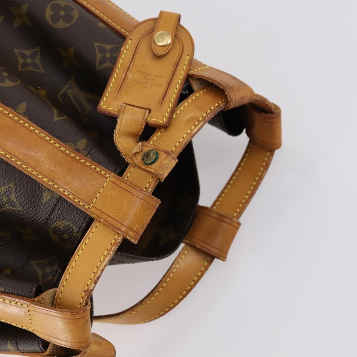 Louis Vuitton Romeo Gigli Handbag Monogram Canvas Brown Canvas Shoulder Bag