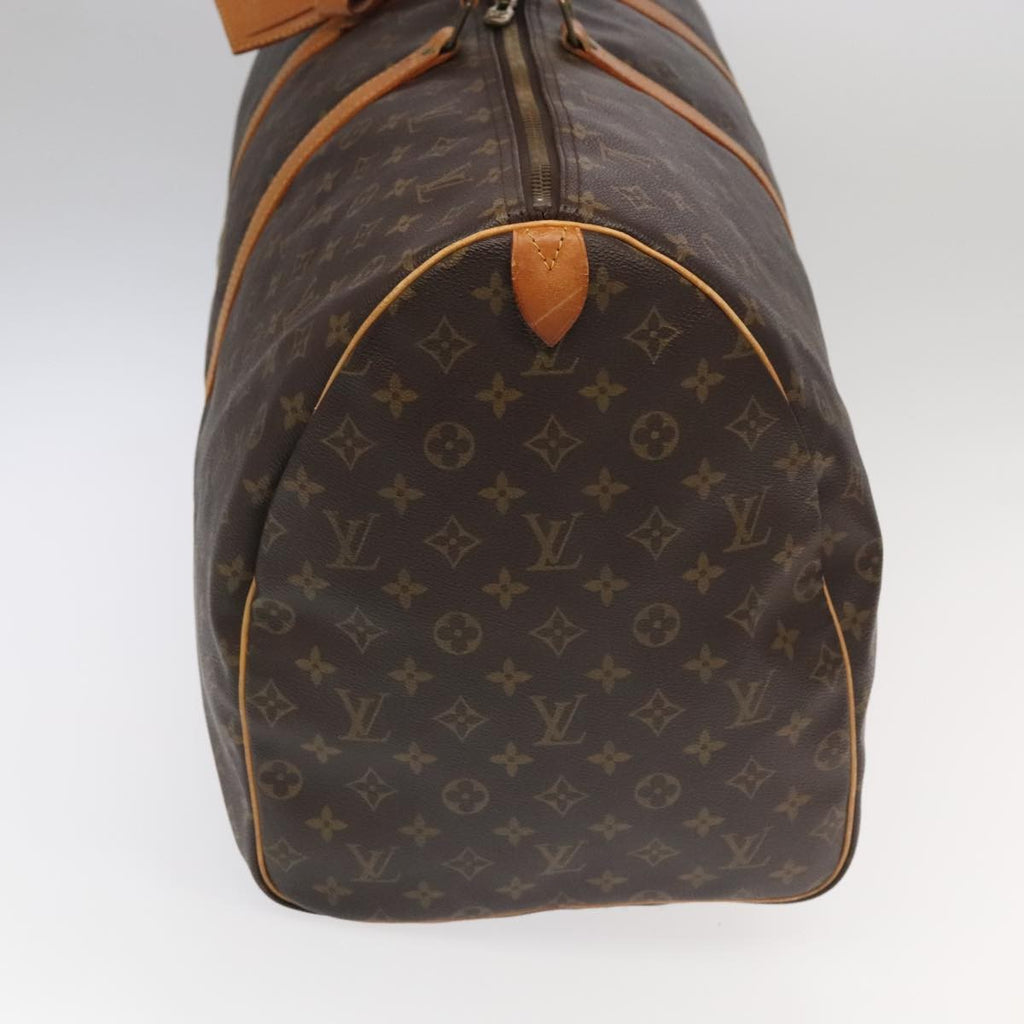 Louis Vuitton Keepall Bag Monogram Canvas Brown Canvas Travel Bag