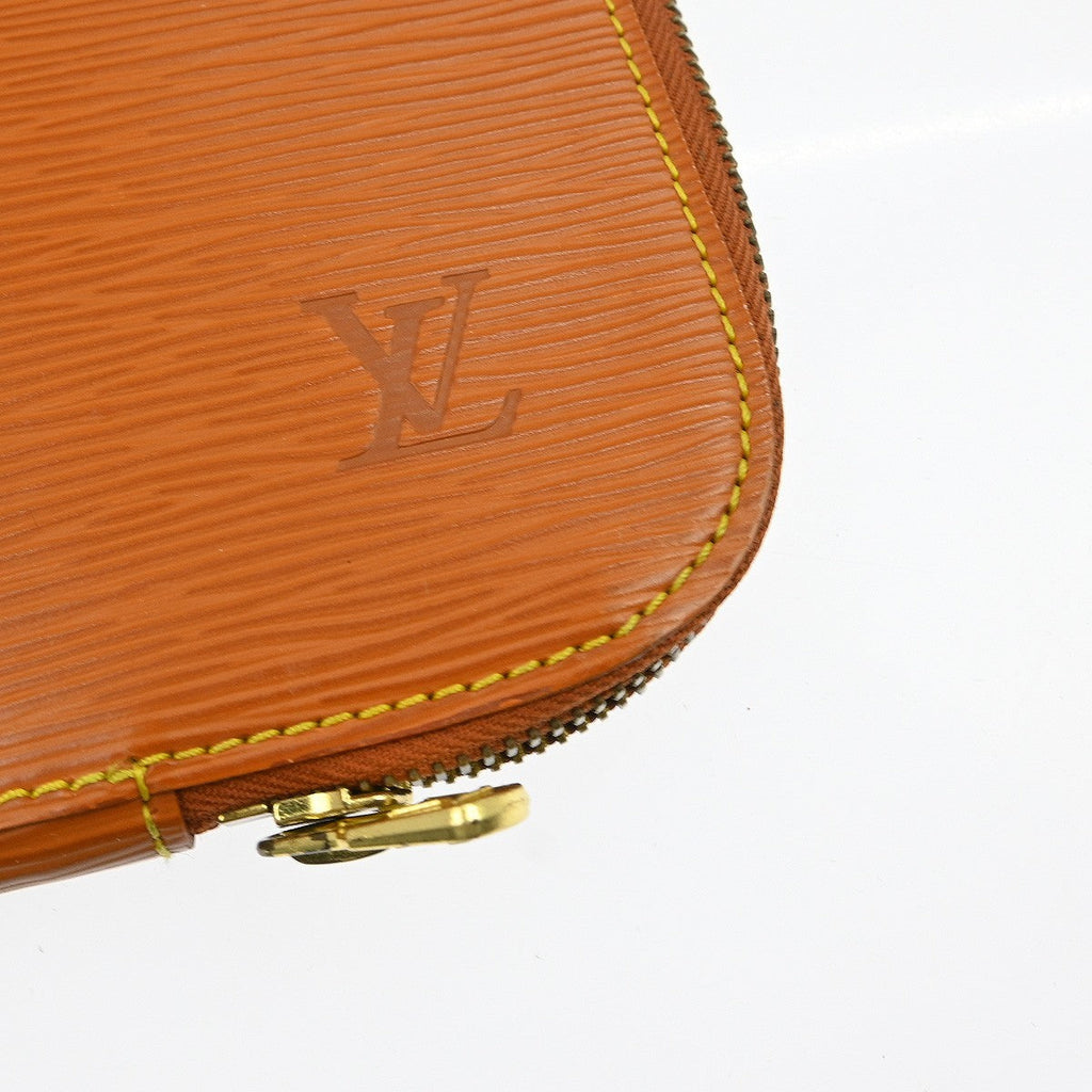 Louis Vuitton Pochette Jour Epi Leather Brown Leather Clutche & Pouche Bag
