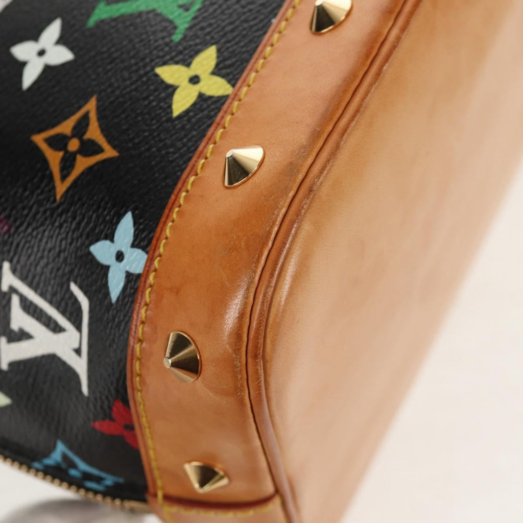 Louis Vuitton Alma Handbag Monogram Multicolor Multicolour Canvas Handbag