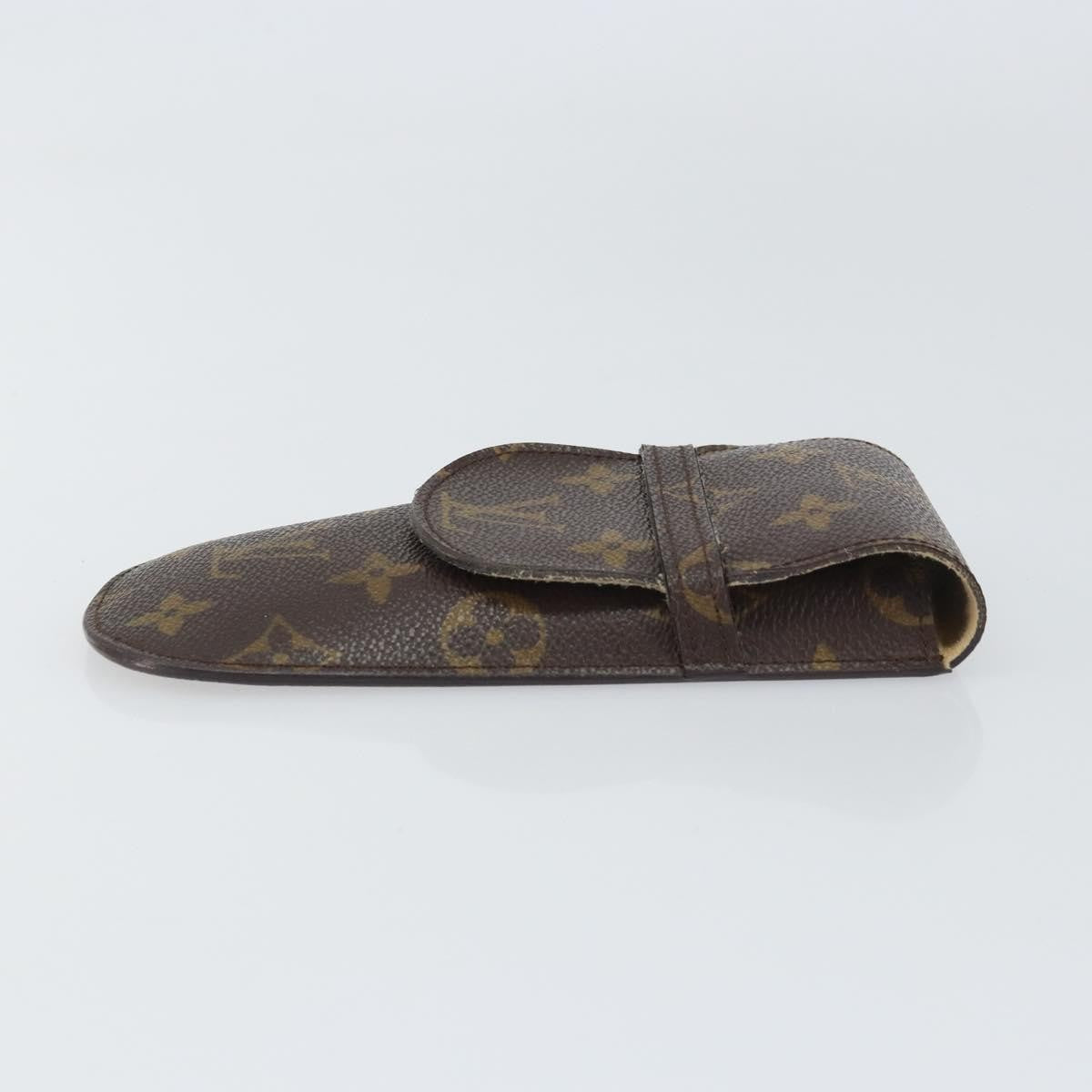 Louis Vuitton Etui À Lunette Canvas Brown Canvas Wallets Accessory