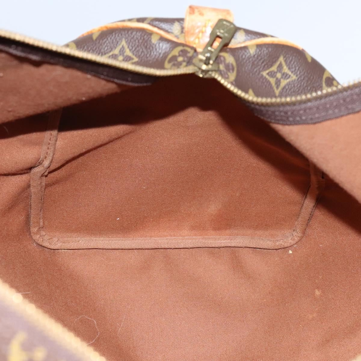 Louis Vuitton Keepall Bag Monogram Canvas Brown Canvas Travel Bag