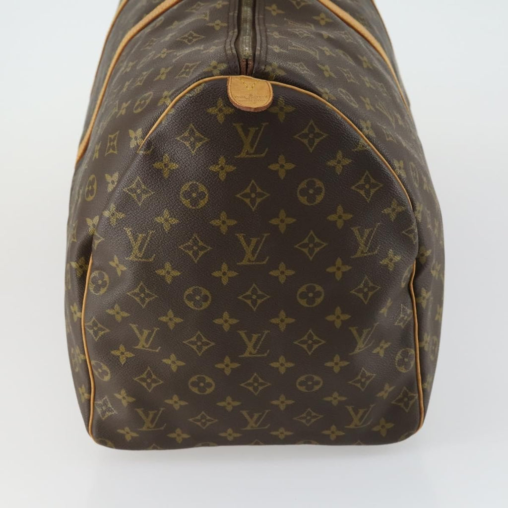 Louis Vuitton Keepall Bag Monogram Canvas Brown Canvas Travel Bag