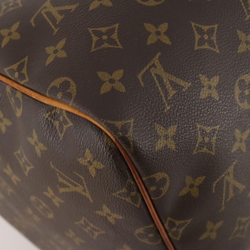 Louis Vuitton Keepall Bag Monogram Canvas Brown Canvas Travel Bag