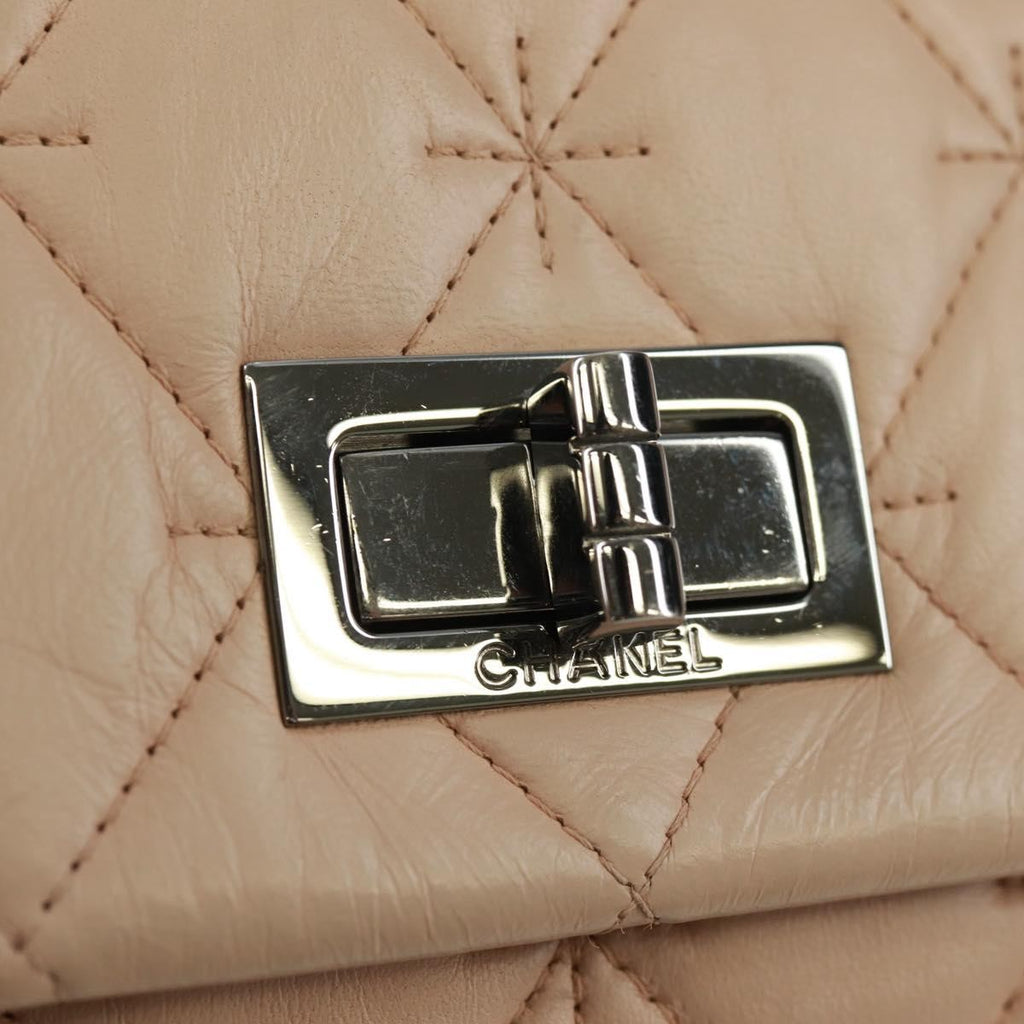 Chanel 2.55 Shoulder Bag Leather Pink Leather Shoulder Bag Bag