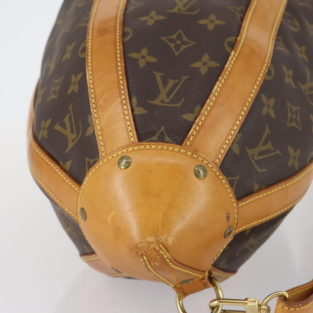 Louis Vuitton Romeo Gigli Handbag Monogram Canvas Brown Canvas Shoulder Bag