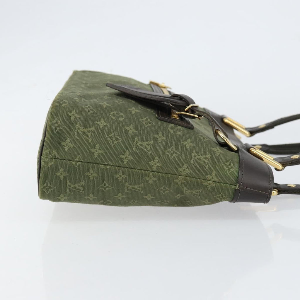 Louis Vuitton Lucille Handbag Mini Lin Khaki Canvas Handbag