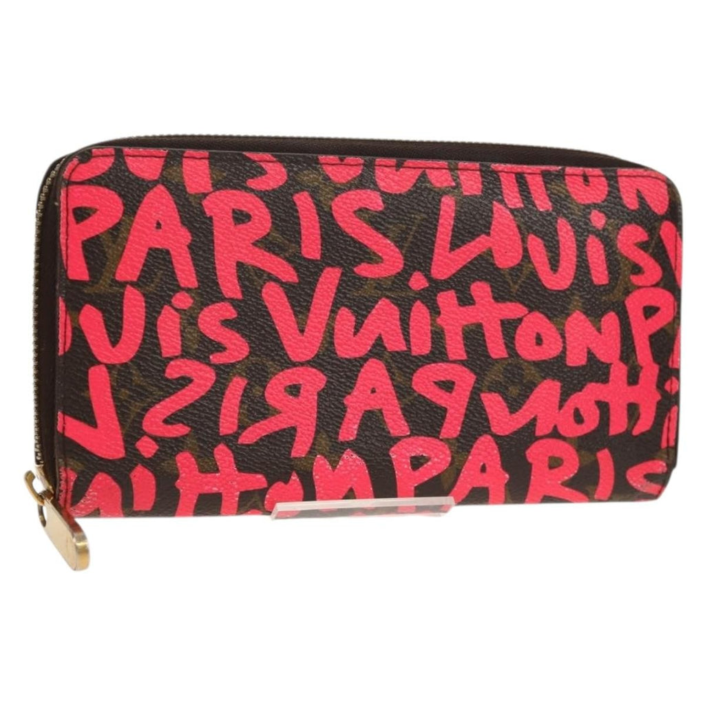 Louis Vuitton Zippy Wallet Canvas Pink Canvas Wallets Accessory