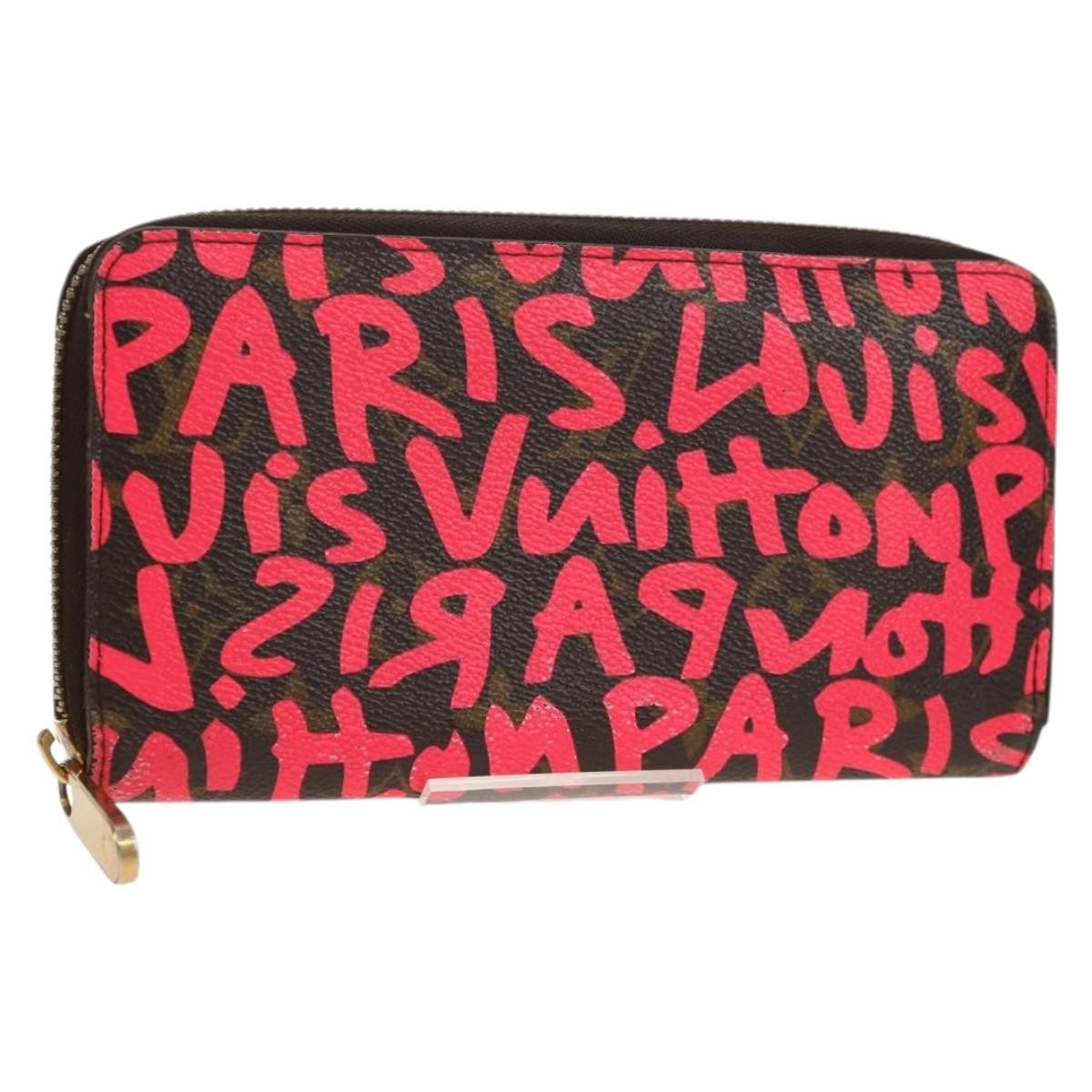 Louis Vuitton Zippy Wallet Canvas Pink Canvas Wallets Accessory