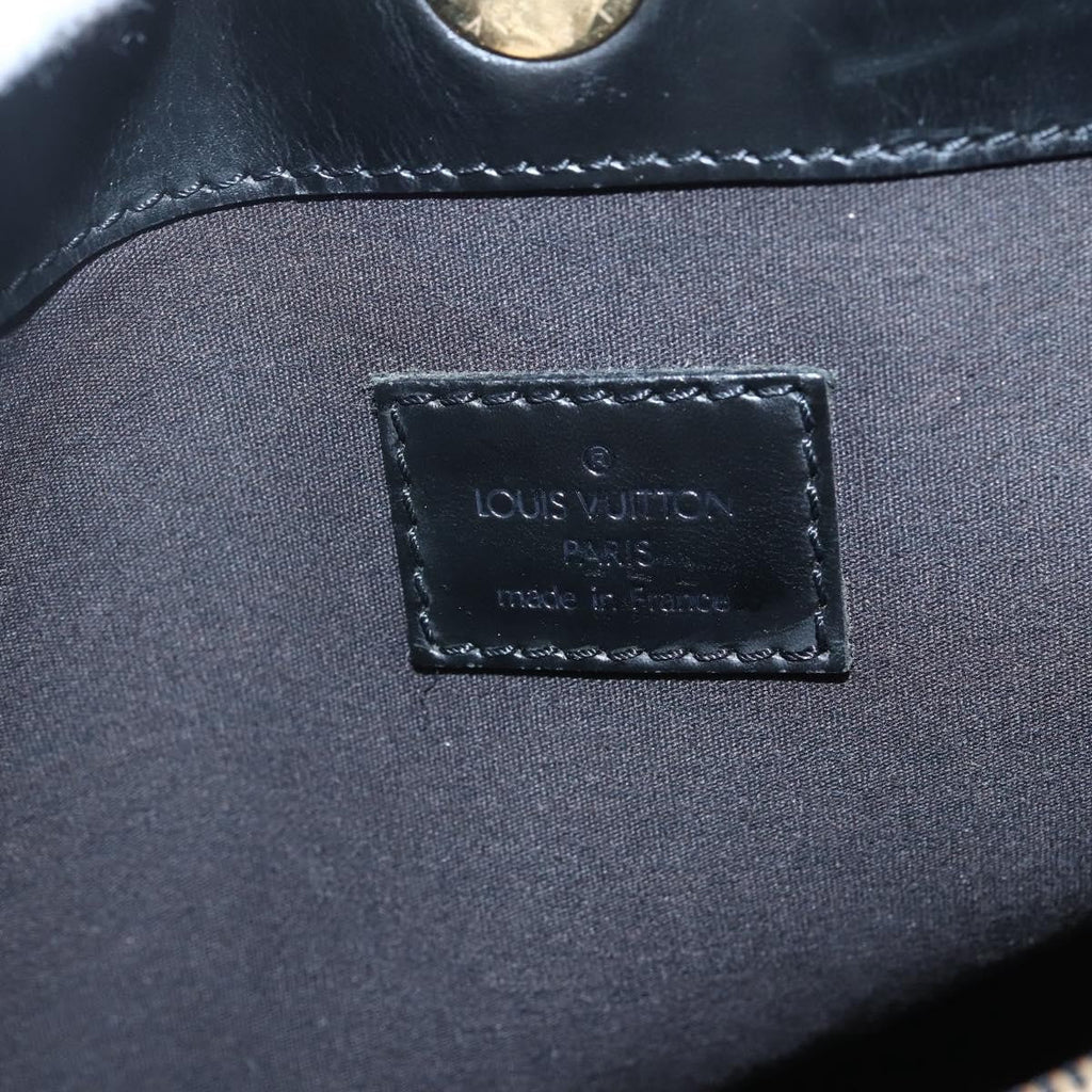 Louis Vuitton Mandara Handbag Epi Leather Black Leather Tote Bag