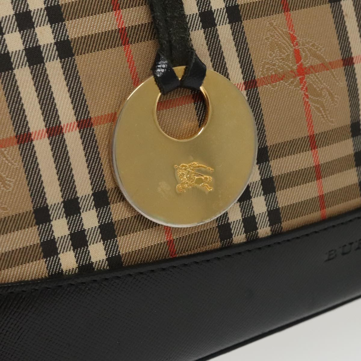 Burberry Nova Check Handbag Nova Check Canvas Beige Canvas Handbag