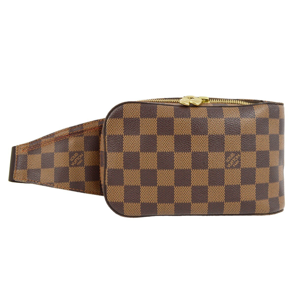 Louis Vuitton Geronimos Waist Bag Damier Brown Canvas Shoulder Bag