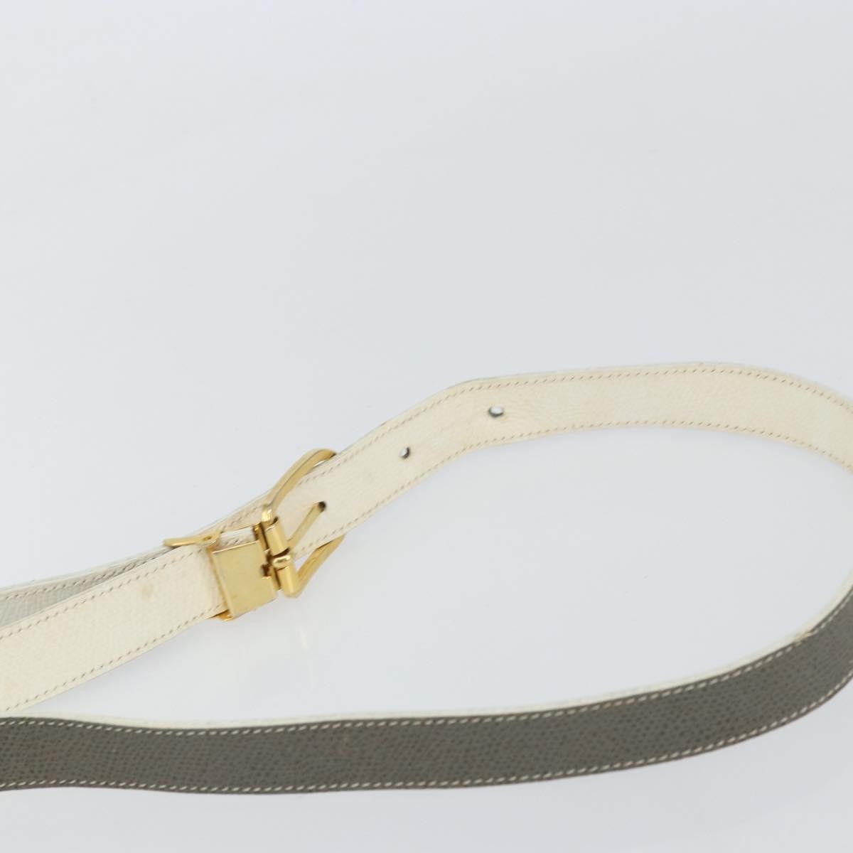 Christian Dior Vintage Honeycomb Flap Crossbody Bag Canvas And Leather White Canvas Shoulder Bag Bag (Pre-Owned)