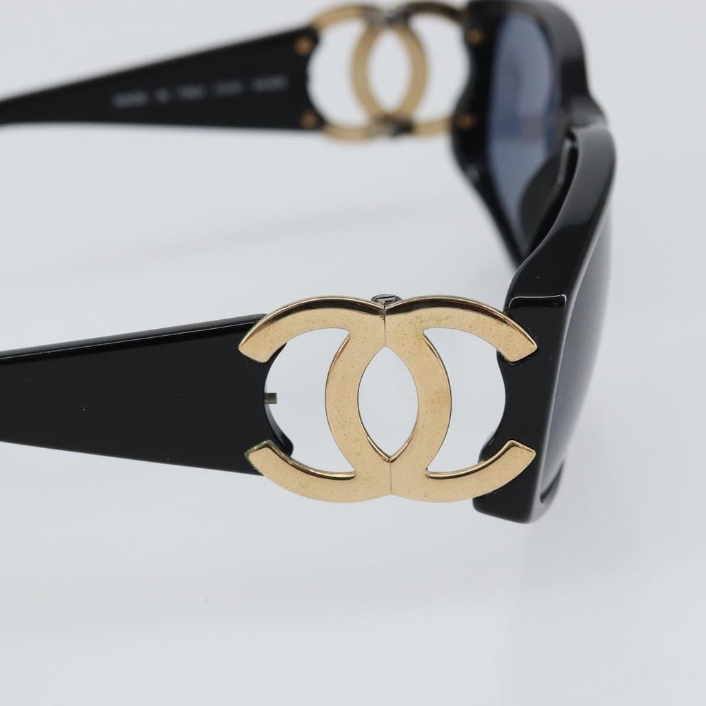 Chanel Logo Cc Sunglasses Plastic Black Plastic Sunglasse Accessory