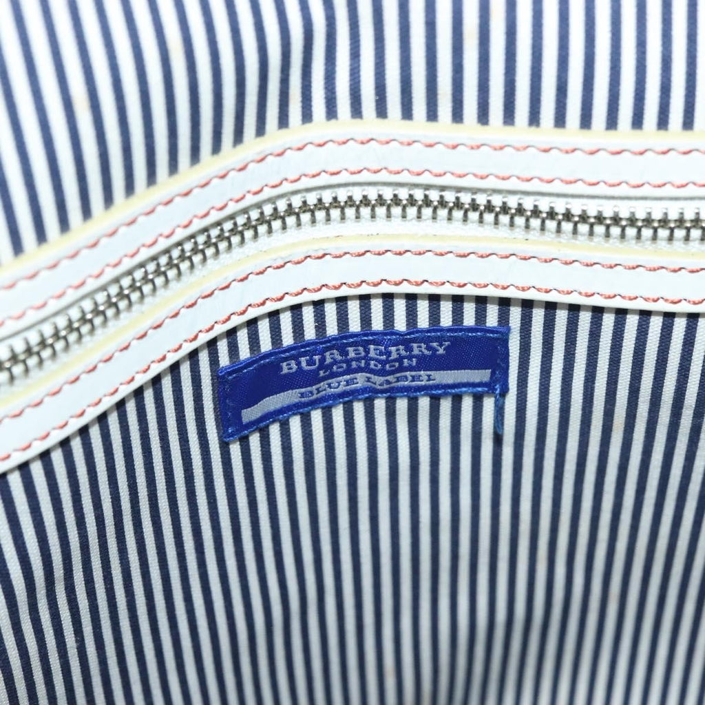 Burberry Blue Label Tote Bag Canvas Pink Canvas Tote Bag