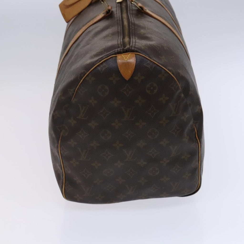 Louis Vuitton Keepall Bag Monogram Canvas Brown Canvas Travel Bag