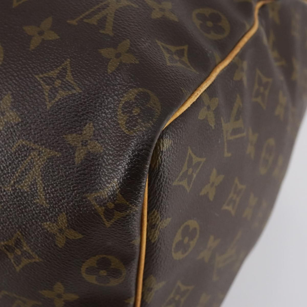 Louis Vuitton Keepall Bag Monogram Canvas Brown Canvas Travel Bag