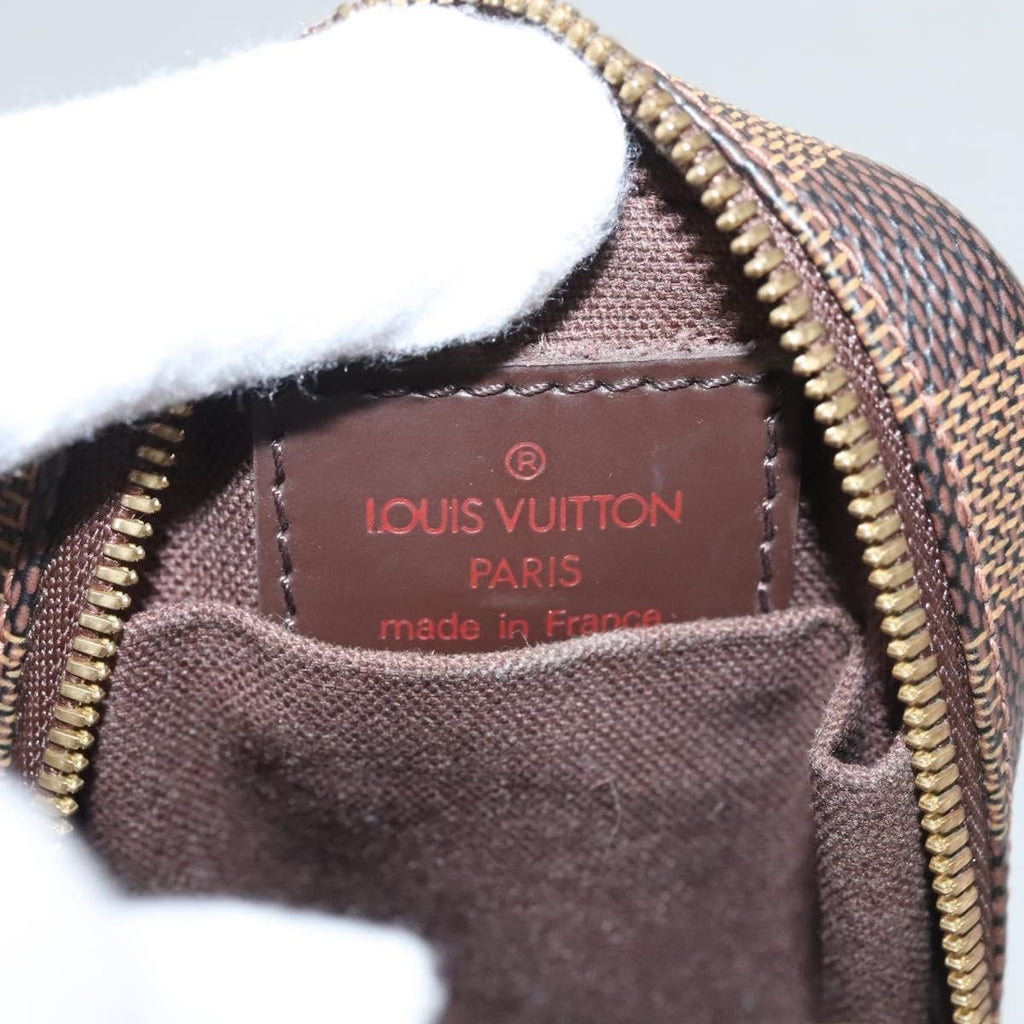 Louis Vuitton Etui Okapi Camera Case Damier Brown Canvas Bag