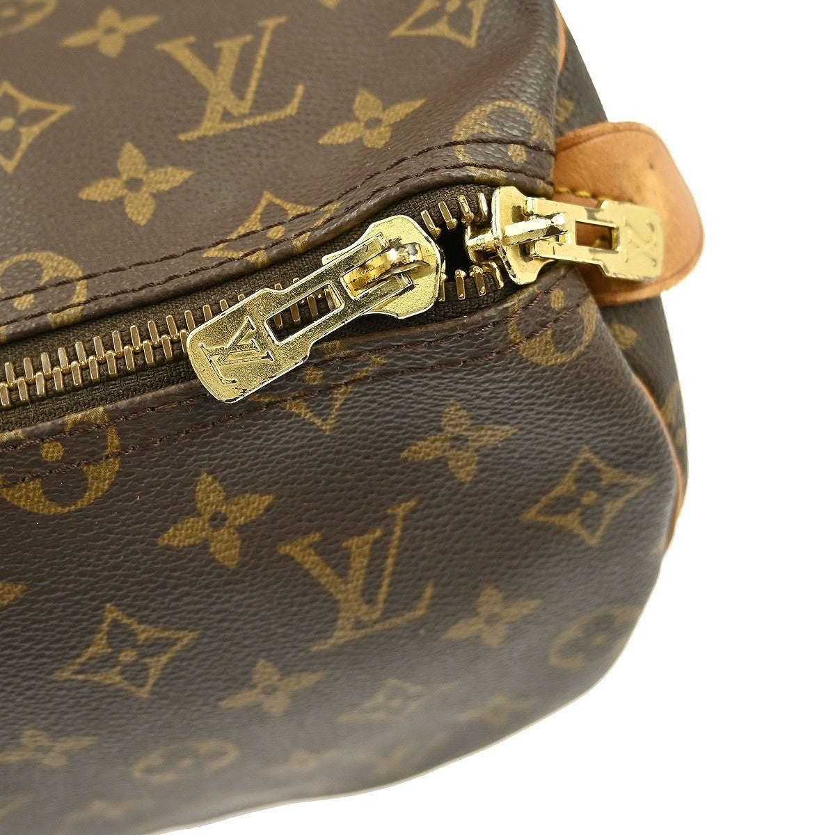 Louis Vuitton Keepall Bag Monogram Canvas Brown Canvas Travel Bag