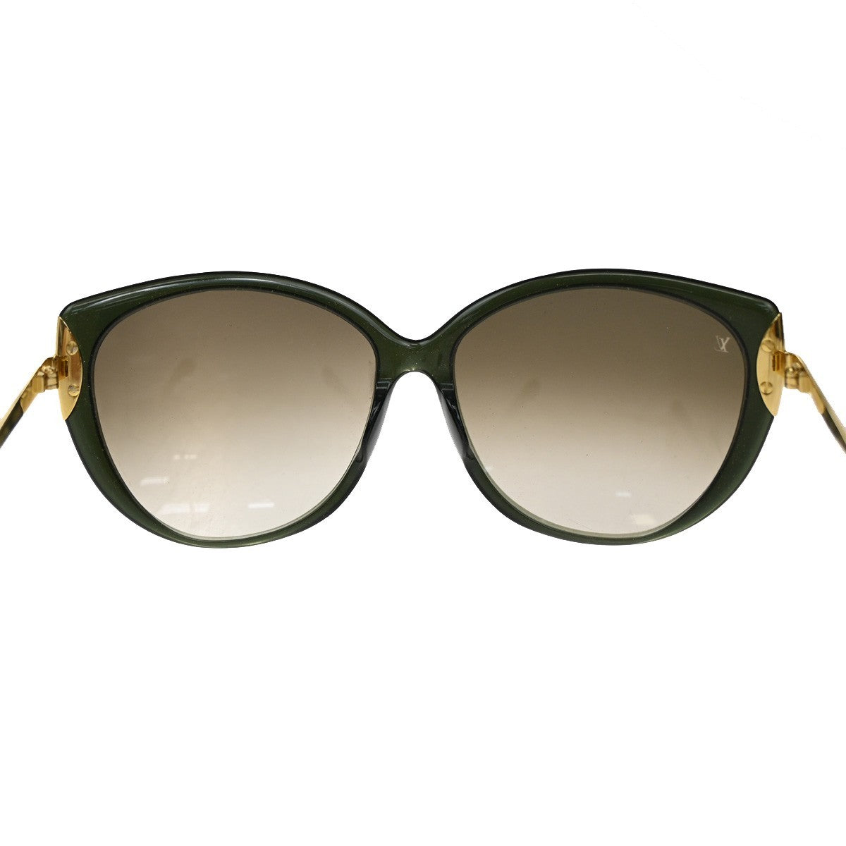 Louis Vuitton Eye Wear Metal Plastic Green Plastic_Glass Sunglasse Accessory