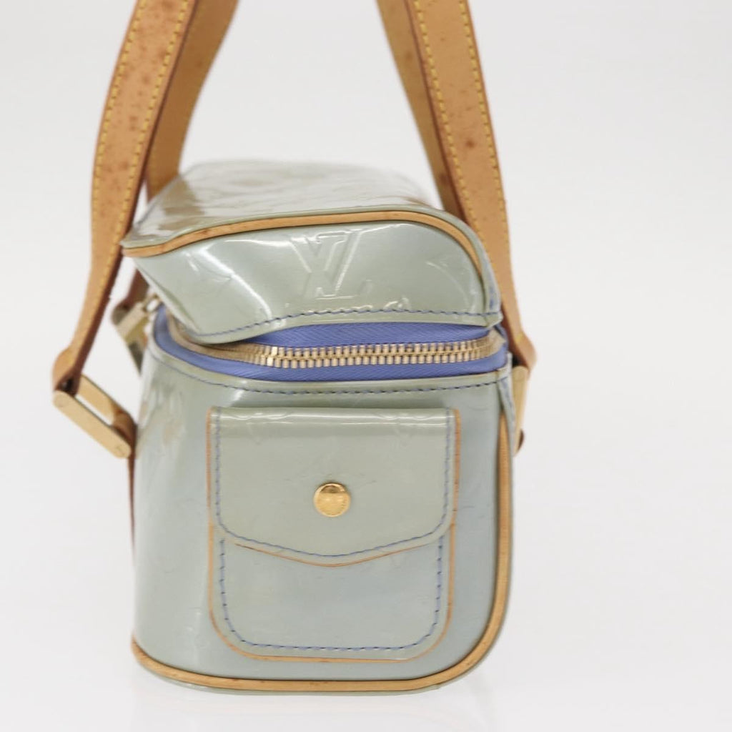 Louis Vuitton Sullivan Horizontal Bag Monogram Vernis Purple Patent_Leather Handbag