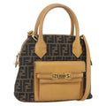 Fendi Vintage Zucca Handbag Zucca Brown Canvas Handbag