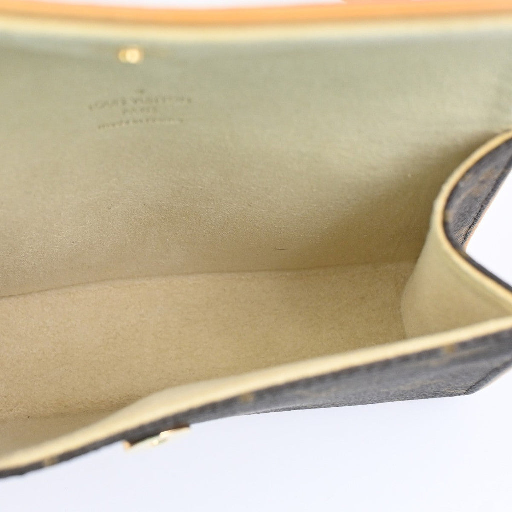 Louis Vuitton Florentine Waist Bag Monogram Canvas Brown Canvas Clutche & Pouche Bag