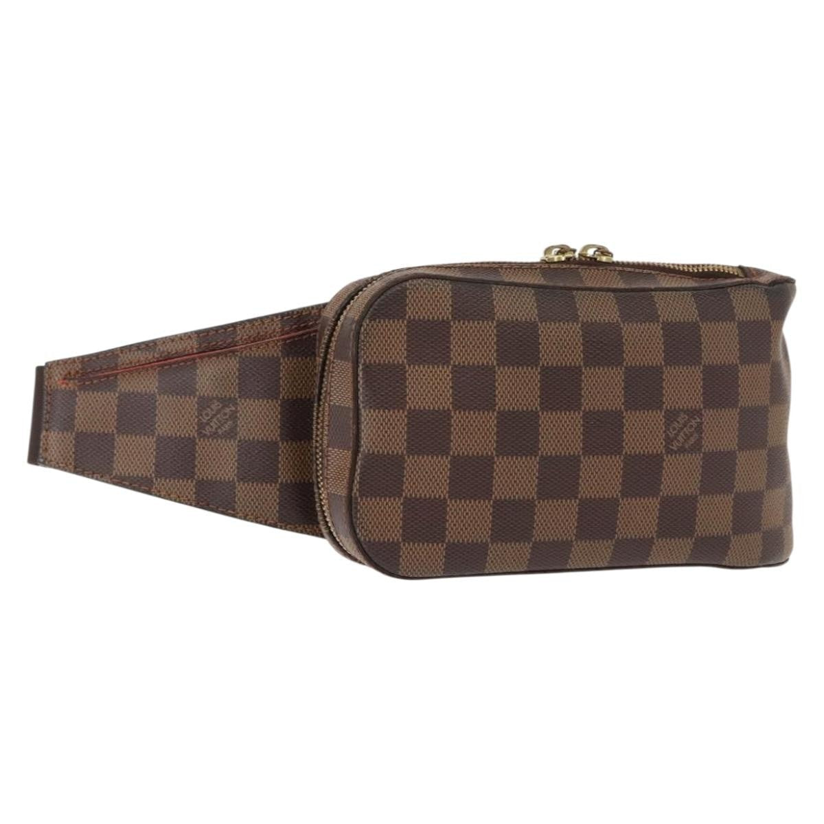 Louis Vuitton Geronimos Waist Bag Damier Brown Canvas Shoulder Bag