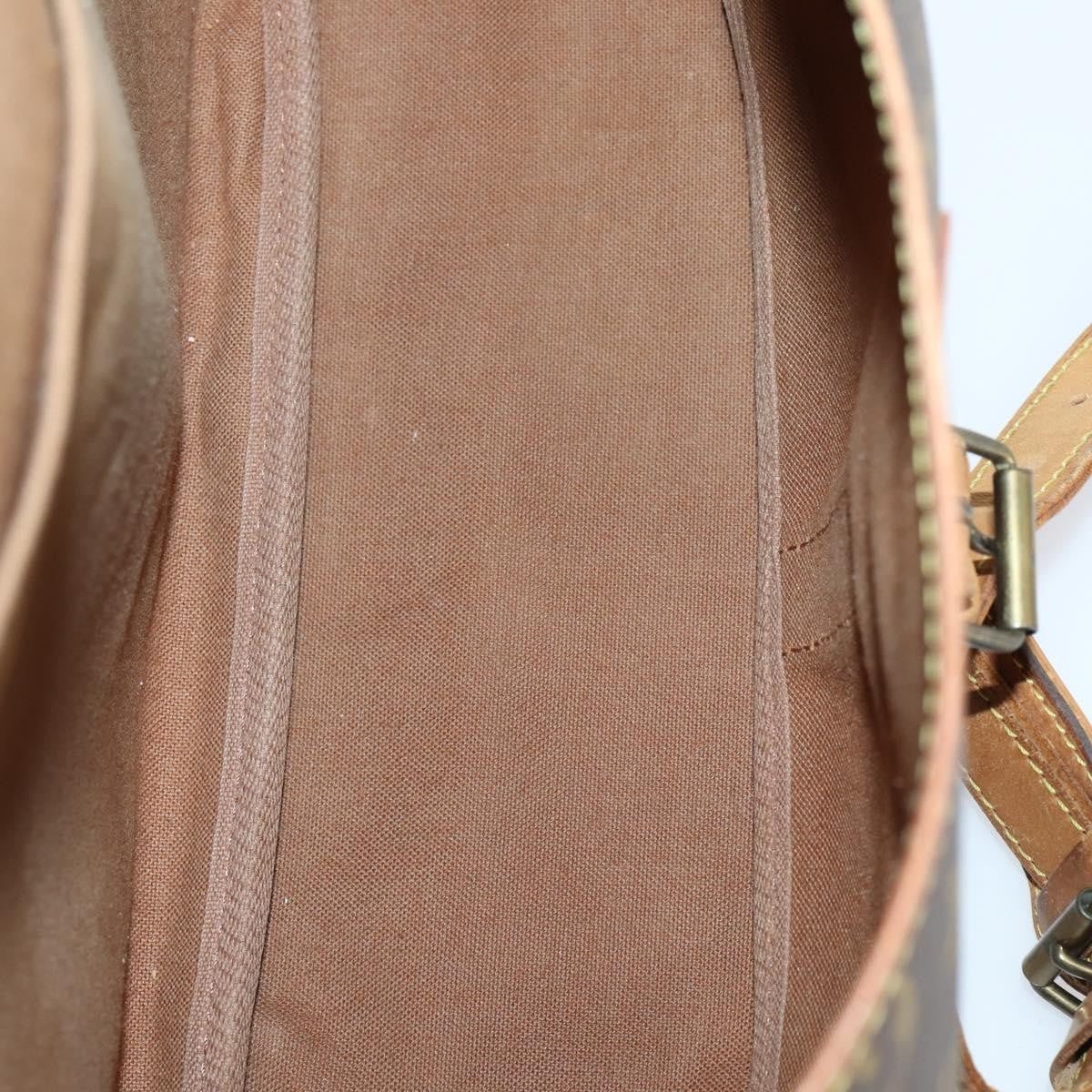 Louis Vuitton Saumur Handbag Monogram Canvas Brown Canvas Shoulder Bag