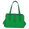 Bottega Veneta Intrecciato Handbag Leather Green Leather Handbag