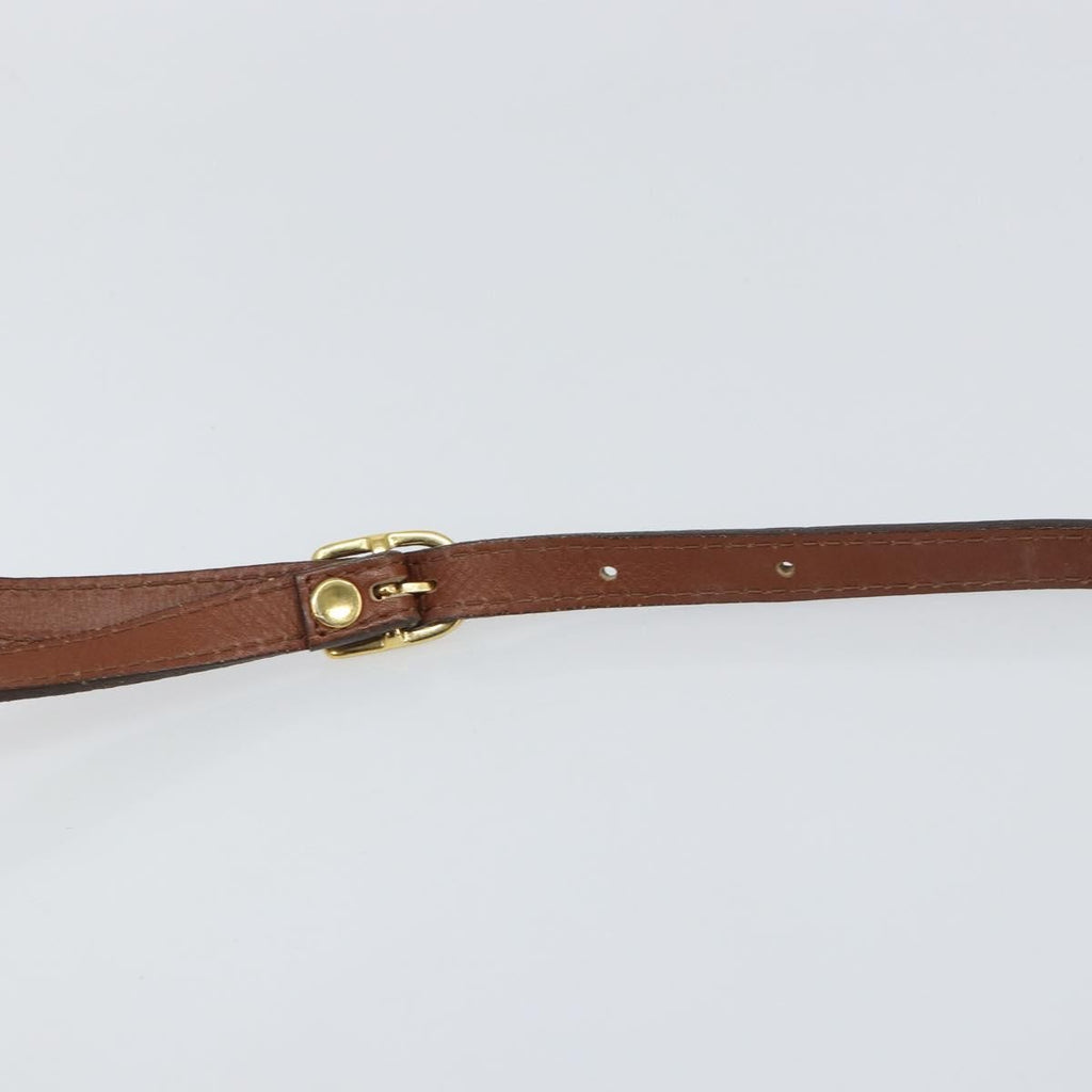Burberry Vintage Shoulder Bag Leather Brown Leather Shoulder Bag