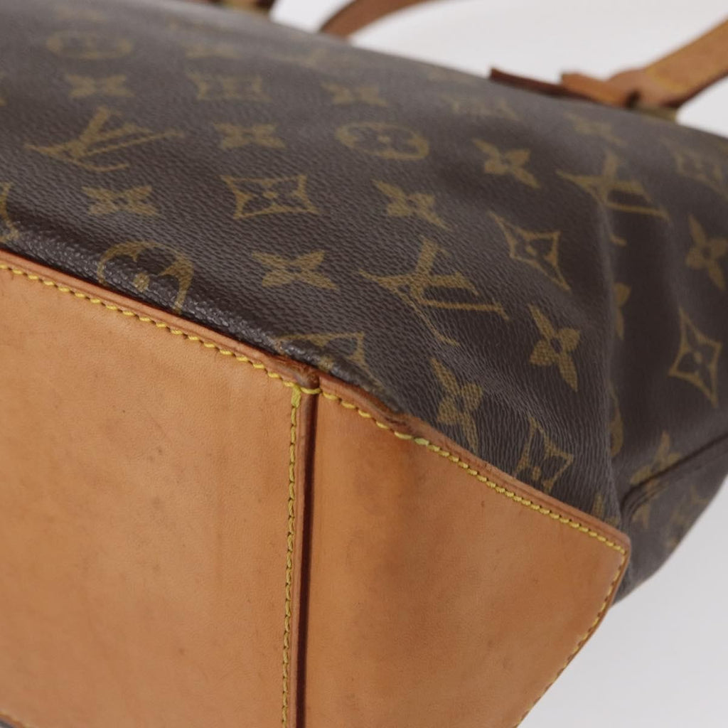 Louis Vuitton Cabas Mezzo Monogram Canvas Brown Canvas Tote Bag