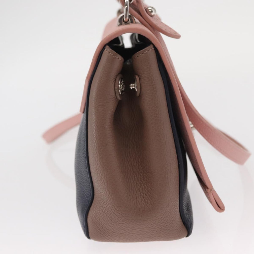 Louis Vuitton Lockme Ii Handbag Leather Pink Leather Shoulder Bag
