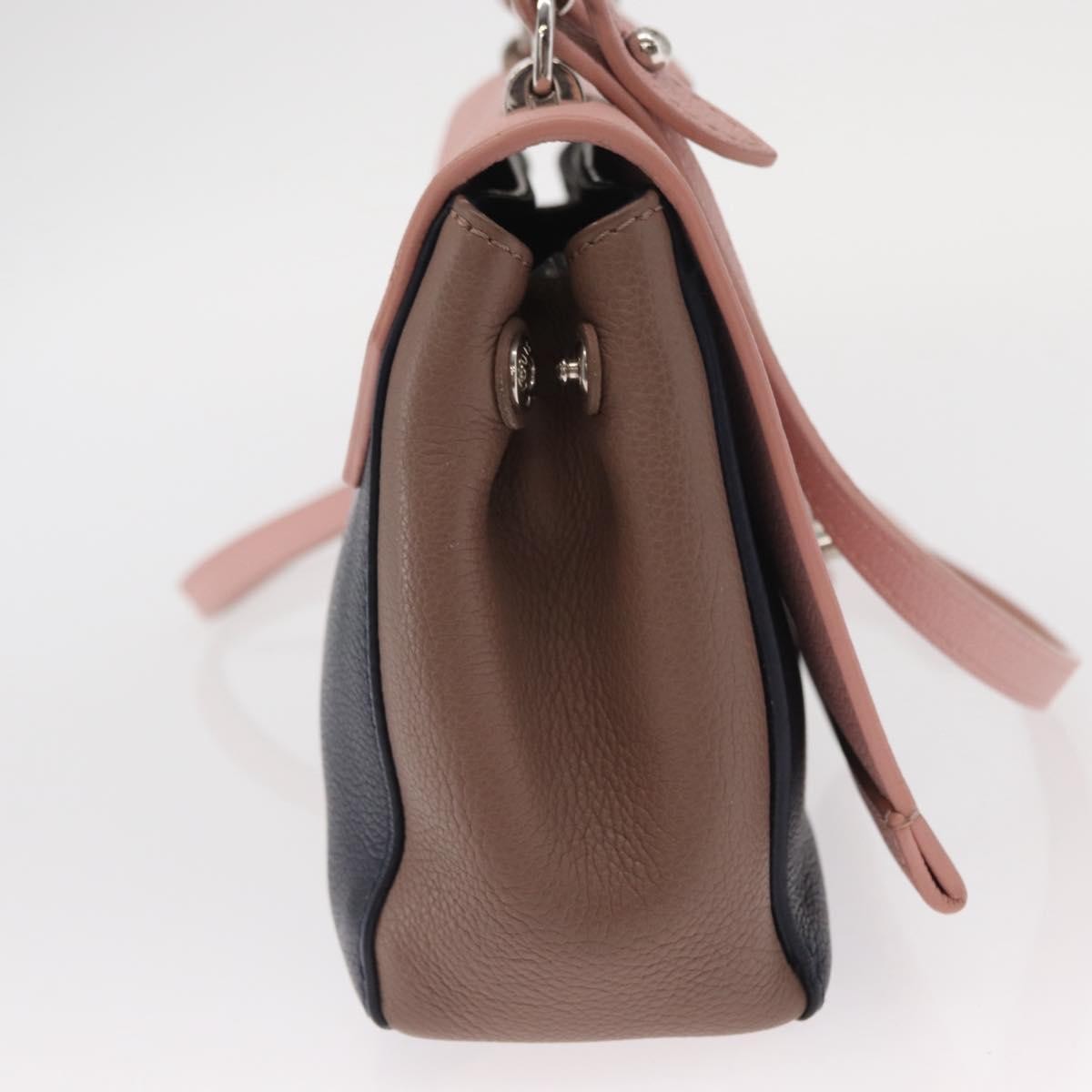 Louis Vuitton Lockme Ii Handbag Leather Pink Leather Shoulder Bag