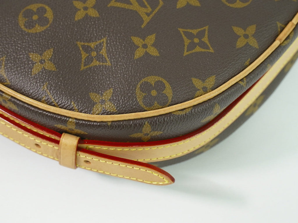 Louis Vuitton Croissant Handbag Monogram Canvas Brown Canvas Shoulder Bag