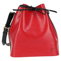 Louis Vuitton Bicolor Petit Noe Handbag Epi Leather Red Leather Shoulder Bag