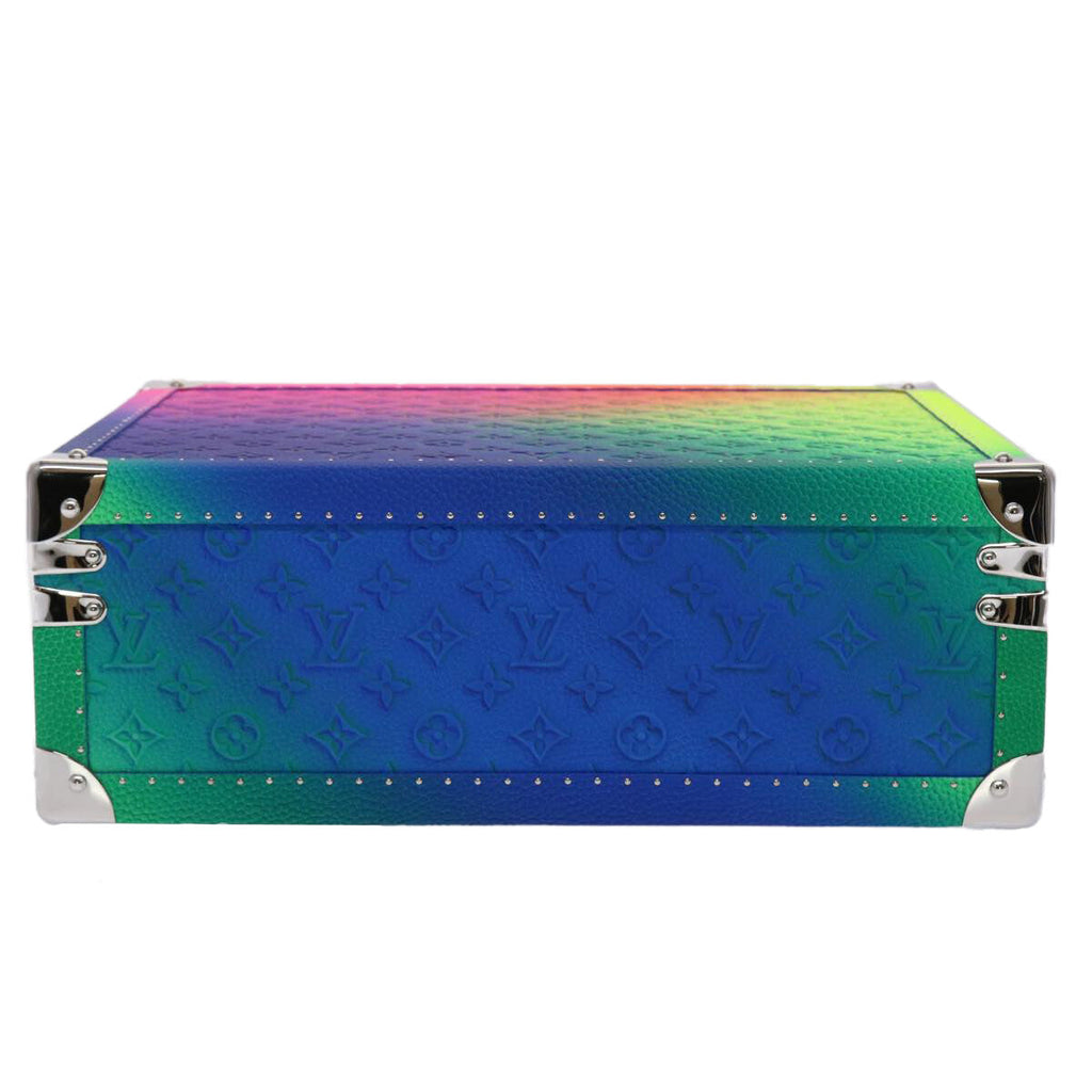 Louis Vuitton Cotteville Trunk Limited Edition Illusion Monogram Taurillon Leather Multicolour Pvc Bag