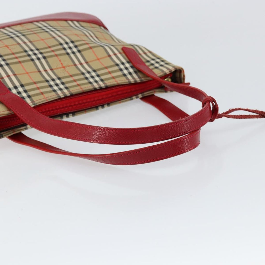 Burberry Nova Check Handbag Nova Check Canvas Beige Canvas Handbag