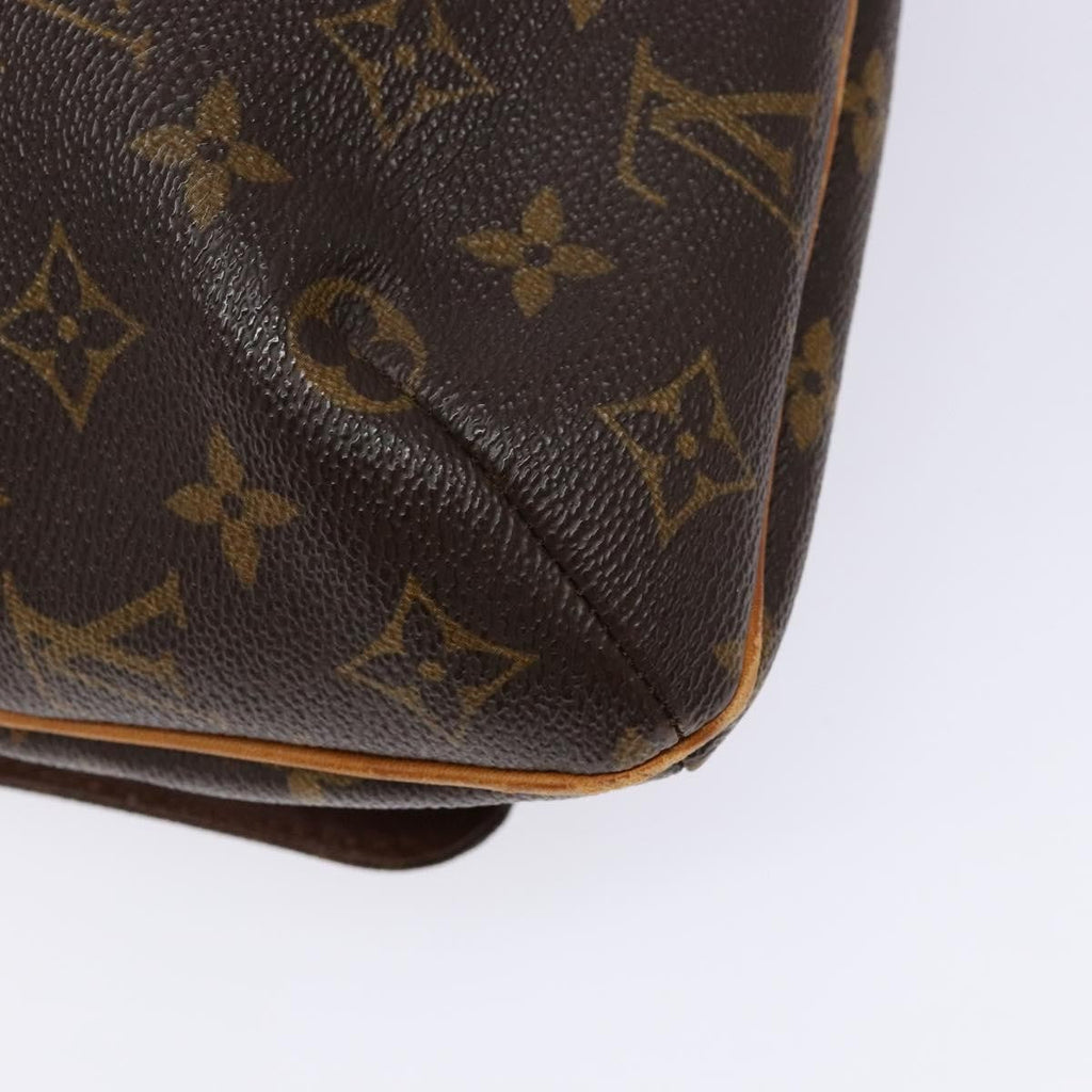 Louis Vuitton Musette Salsa Handbag Monogram Canvas Brown Canvas Bag