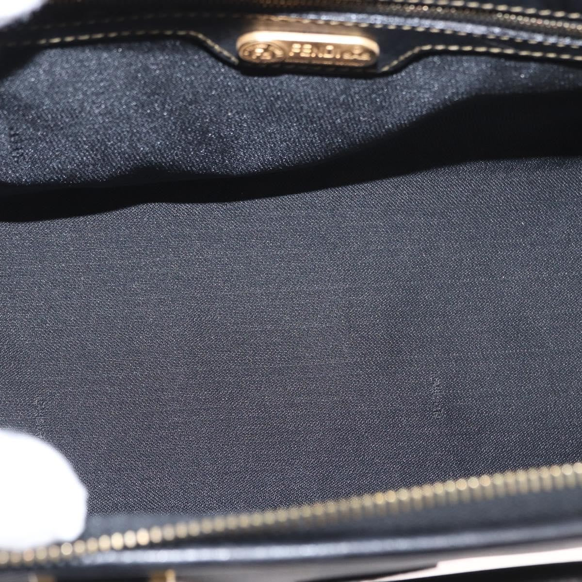 Fendi Vintage Pequin Convertible Boston Bag Coated Canvas Brown Canvas Travel Bag Bag