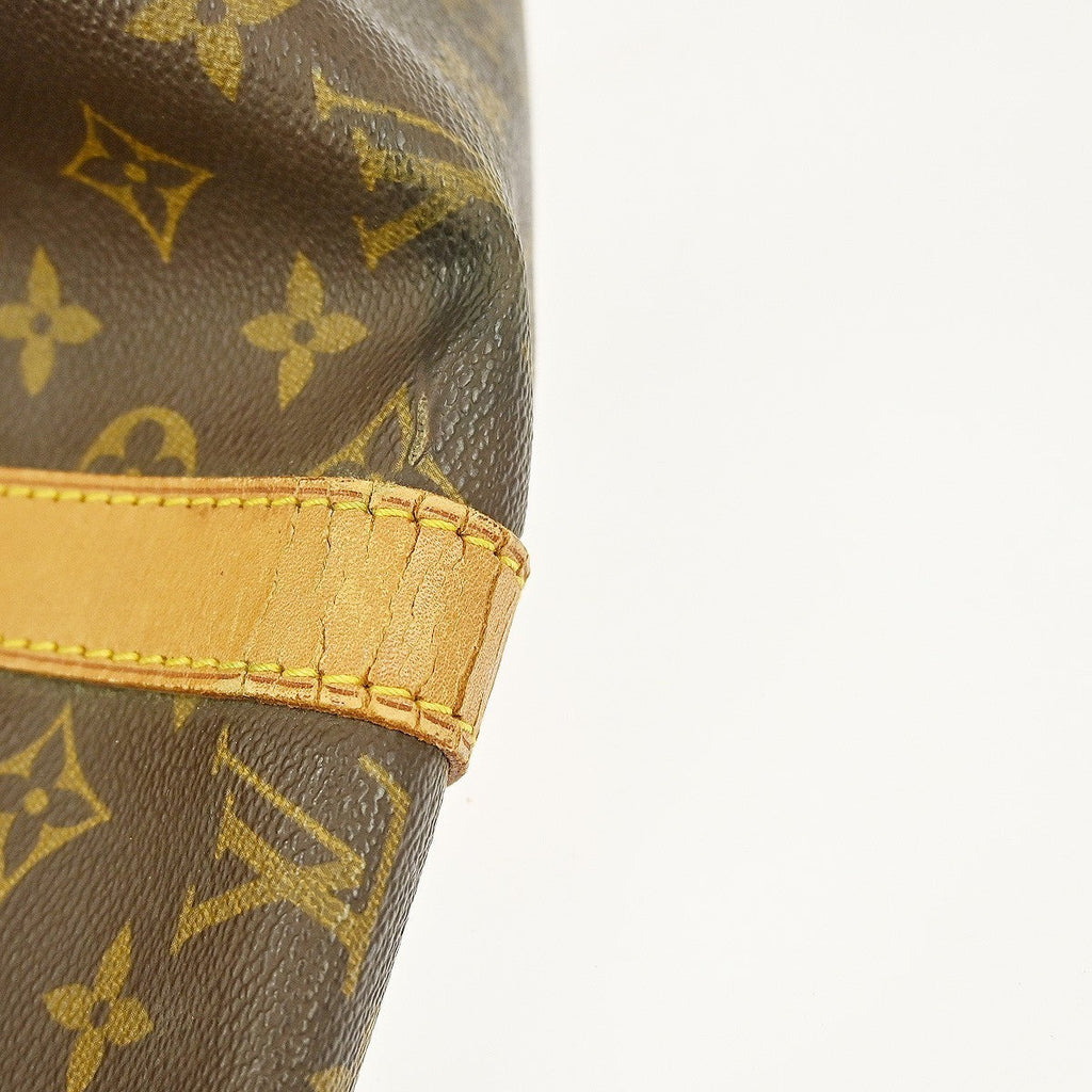 Louis Vuitton Keepall Bag Monogram Canvas Brown Canvas Travel Bag
