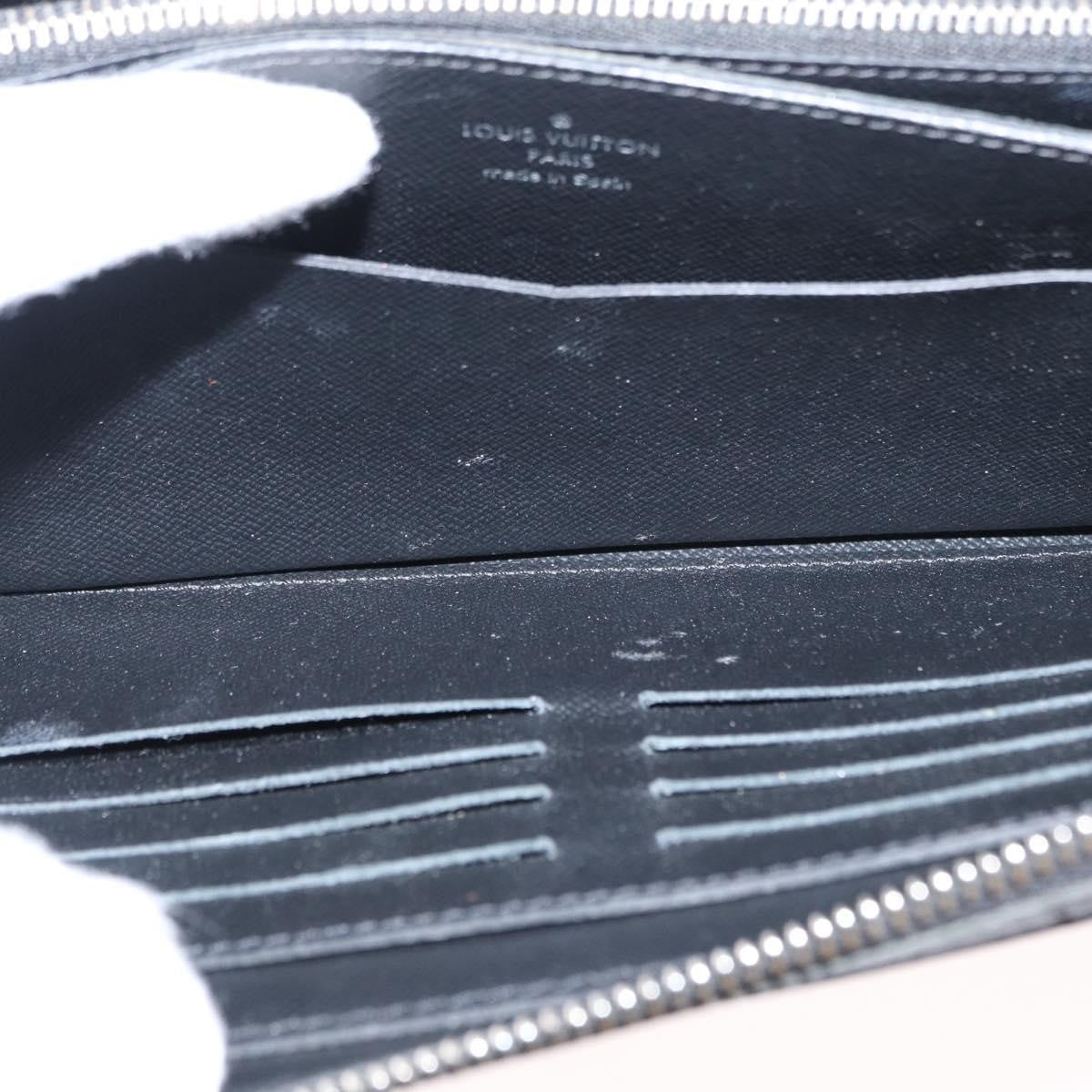 Louis Vuitton Zippy Xl Taiga Leather Black Leather Wallets Accessory