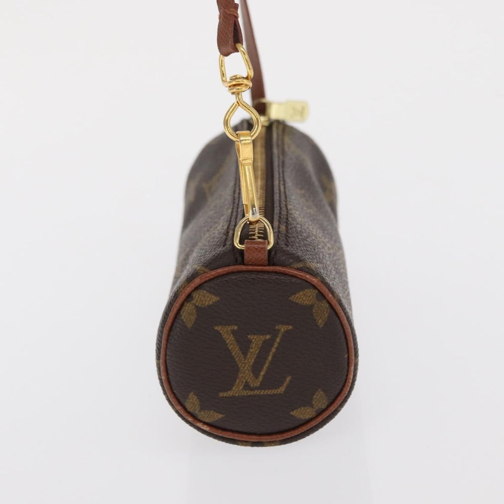 Louis Vuitton Papillon Pochette Monogram Canvas Brown Canvas Clutche & Pouche Bag